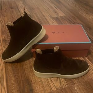 Loro piana ultimate beatle walk suede boot